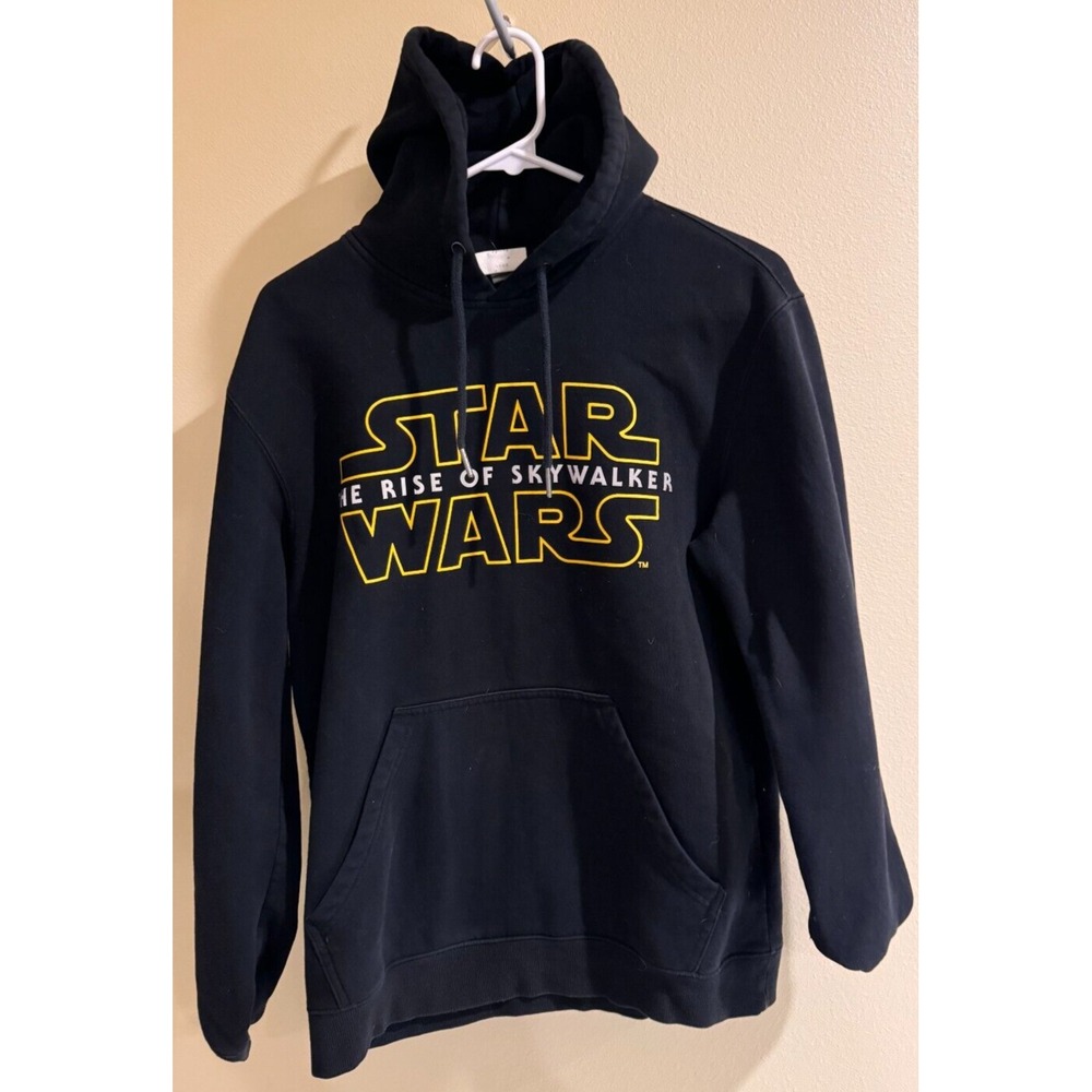 Adult Small Hoodie Star Wars Pullover Black Sweatshirt Mens Knit Casual LOGG H&M